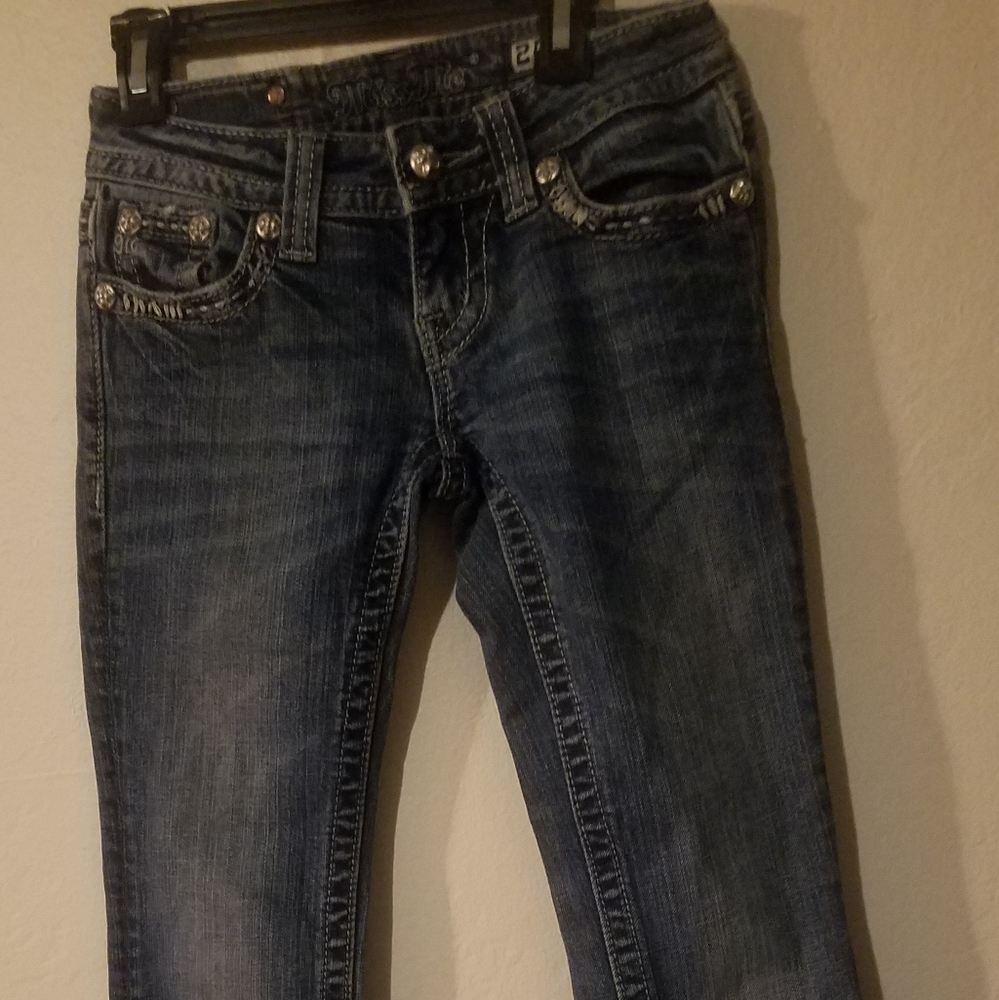 Miss Me Denim Jeans. Women's size 24. Boot Cut.